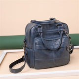 Durable Leather Women's Backpack for Everyday Use - Julie bags