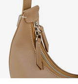 Elegant Crescent Hobo: Genuine Leather Handbag - Julie bags