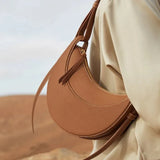 Embrace Elegance: The Luna Leather Hobo Handbag - Julie bags