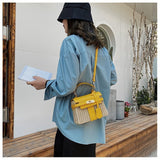 Vintage Woven Rattan Bag - Julie bags