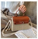 Chic and Timeless: Vintage Straw Beach Bags for Women - Julie bags