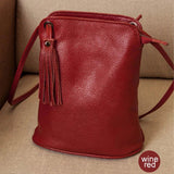 Vintage Charm: Genuine Leather Crossbody Phone Purse - Julie bags