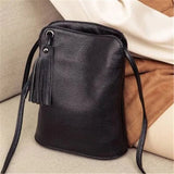 Vintage Charm: Genuine Leather Crossbody Phone Purse - Julie bags