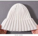 Silk-Lined Cashmere Beanie – Luxury Winter Hat