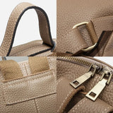 Classic Leather Backpack: Spacious Elegance - Julie bags