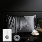 DISANGNI 100% Natural Mulberry Silk Pillowcase for Hair and Skin - Front in Pure Silk & Back in Breathable Lyocell Fiber, 1 Pack