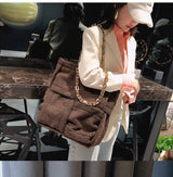 Faux Fur Large Tote bag