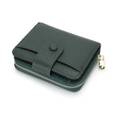 Chic Zipper Coin : Genuine Leather Wallet - Julie bags
