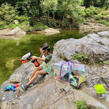 Stylishly Transparent: for Beach Adventures and Outdoor Excursions - Julie bags