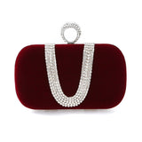 Velvet Diamond Dream Clutch - Julie bags