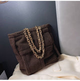 Faux Fur Large Tote bag