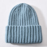 Silk-Lined Cashmere Beanie – Luxury Winter Hat