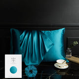 DISANGNI 100% Natural Mulberry Silk Pillowcase for Hair and Skin - Front in Pure Silk & Back in Breathable Lyocell Fiber, 1 Pack
