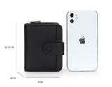 Chic Zipper Coin : Genuine Leather Wallet - Julie bags