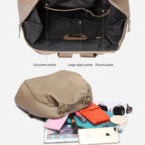 Classic Leather Backpack: Spacious Elegance - Julie bags