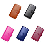 Women Leather Clutch Wallet - Julie bags
