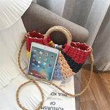 Bohemian Handmade Woven Rattan Bags