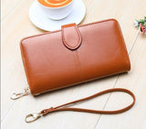 Women Leather Clutch Wallet - Julie bags