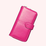 Women Leather Clutch Wallet - Julie bags