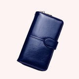 Women Leather Clutch Wallet - Julie bags