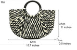 Bohemian Handmade Woven Rattan Bags