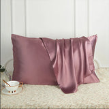 DISANGNI 100% Natural Mulberry Silk Pillowcase for Hair and Skin - Front in Pure Silk & Back in Breathable Lyocell Fiber, 1 Pack