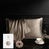 DISANGNI 100% Natural Mulberry Silk Pillowcase for Hair and Skin - Front in Pure Silk & Back in Breathable Lyocell Fiber, 1 Pack