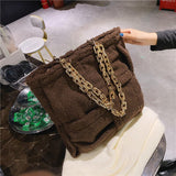 Faux Fur Large Tote bag