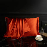 DISANGNI 100% Natural Mulberry Silk Pillowcase for Hair and Skin - Front in Pure Silk & Back in Breathable Lyocell Fiber, 1 Pack