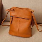 Vintage Charm: Genuine Leather Crossbody Phone Purse - Julie bags