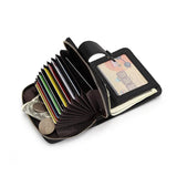 Chic Zipper Coin : Genuine Leather Wallet - Julie bags