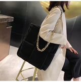 Faux Fur Large Tote bag