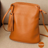 Vintage Charm: Genuine Leather Crossbody Phone Purse - Julie bags