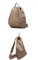Classic Leather Backpack: Spacious Elegance - Julie bags