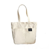 Effortless Elegance: Women's Solid Color Canvas Tote Bag - Julie bags