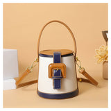 Chic Box-Shaped genuine leather Crossbody Bag - Julie bags