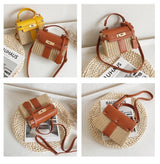 Vintage Woven Rattan Bag - Julie bags