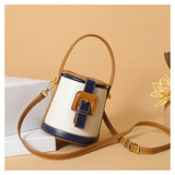 Chic Box-Shaped genuine leather Crossbody Bag - Julie bags