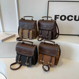 Trendy Colorblock Multi - Style Backpack - Julie bags