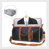 2 - in - 1 Garment Duffel Bag for Travel – Convertible Carry - On Suit Bag with Shoulder Strap - Julie bags