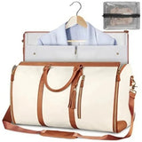 2 - in - 1 Garment Duffel Bag for Travel – Convertible Carry - On Suit Bag with Shoulder Strap - Julie bags