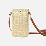 Boho Chic: Fashion Women's Straw Crossbody Messenger Bag - Julie bags