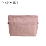 Pink Elegance: Waterproof Multi-Pocket Pouch Insert for Stylish Storage - Julie bags