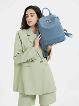 Leather School & Travel Backpack: High Quality - Julie bags