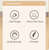 Scalp Oil Applicator Comb – Precision Hair Oil & Scalp Massage Tool