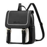 Stylish Multi - Function PU Leather Backpack - Julie bags