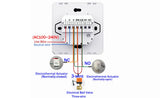 Smart WiFi Thermostat for Floor Heating & Boilers with Alexa & Google Control