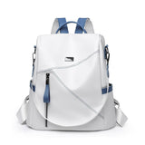 Secure and Stylish: Soft Leather Women's Backpack - Julie bags