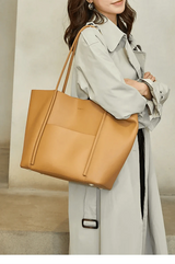 Genuine Leather Tote Bag – Women’s Work & Daily Bag - Julie bags