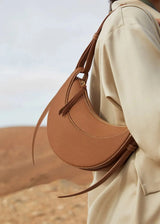 Embrace Elegance: The Luna Leather Hobo Handbag - Julie bags